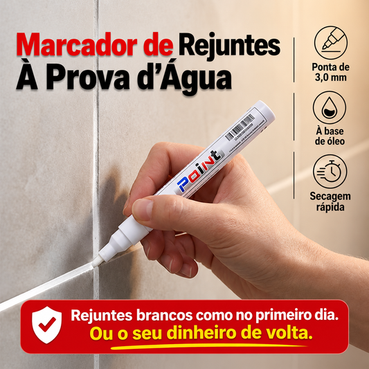 ✨ Renove as juntas dos azulejos em poucos segundos – Marcador à prova de água de precisão para a renovação da casa! ✨