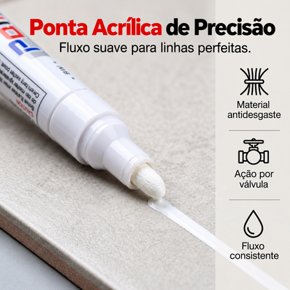 ✨ Renove as juntas dos azulejos em poucos segundos – Marcador à prova de água de precisão para a renovação da casa! ✨