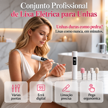 Lixadora de unhas elétrica profissional